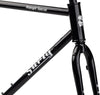 Midnight Special Frameset - 650b/700c Steel Hi-Viz Black
